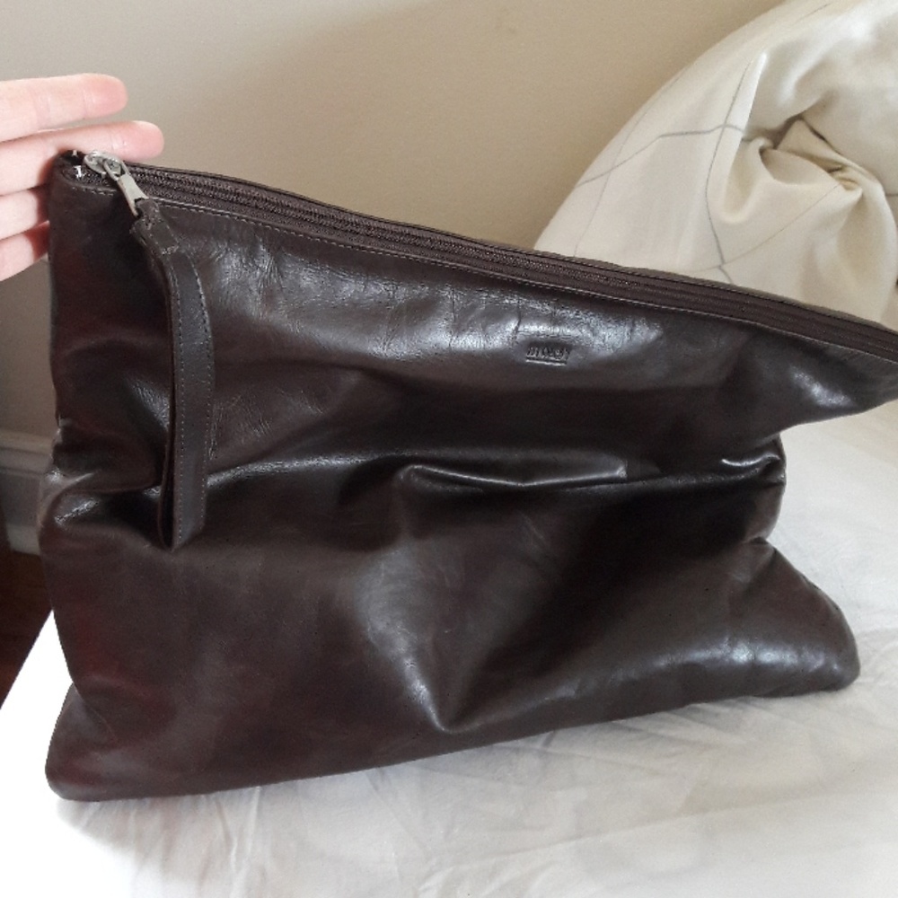 Gorgeous perfect condition leather bag M0851
